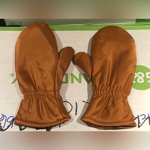 Linda Lundstrom Stylish Orange Mittens